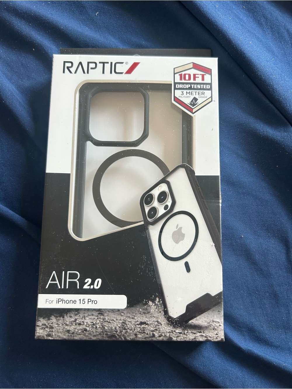 AIR 2.0 Clear White iPhone 15 Pro Case with MagSafe